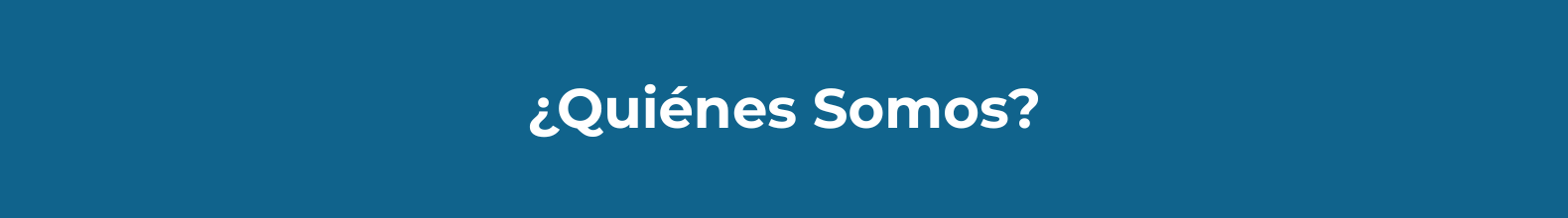 ¿Quienes Somos?
